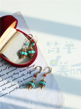 Load image into Gallery viewer, New Nepal exotic earrings jewelry ethnic online celebrity temperament contrast earrings
