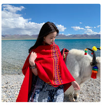 Load image into Gallery viewer, Autumn and Winter New Fashion Tibetan Scarf
