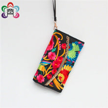 Load image into Gallery viewer, Ethnic Embroidery Bag Ladies Embroidery Coin Purse Hand Shoulder Dual-purpose Leisure Bag
