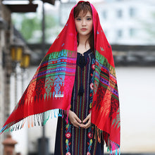 Load image into Gallery viewer, Nepal Ethnic style shawl scarf

