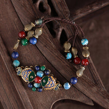 Load image into Gallery viewer, Ancient Tibetan style bracelet retro ethnic decorations Jewelry
