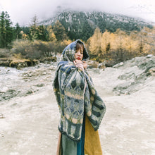 Load image into Gallery viewer, Ethnic Tibetan style versatile shawls, cloaks and blankets scarf
