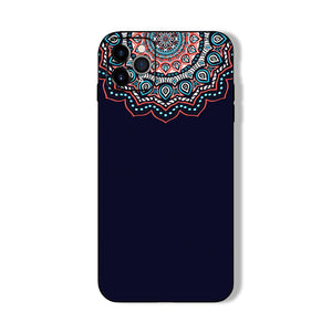 Tibetan pattern iPhone 13/12/11 Pro/Pro Max case