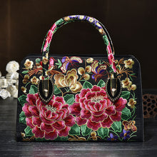Load image into Gallery viewer, National style embroidered  Messenger Bag Handbag Single Shoulder Bag Canvas
