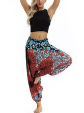 Load image into Gallery viewer, Printed high waist fitness yoga pants women-1
